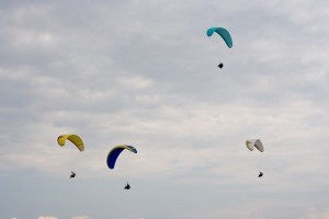 Kırantepe Sakaryada yamaç paraşütü